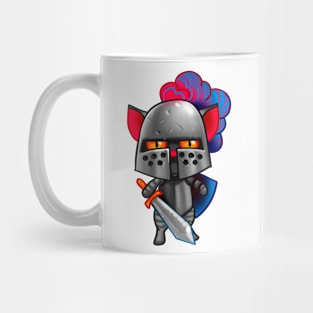 Cat knight Mug